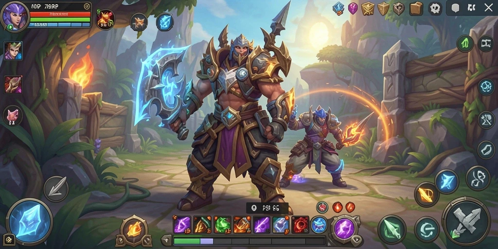 Tampilan gameplay ARPG 789RP yang seru dan penuh aksi.