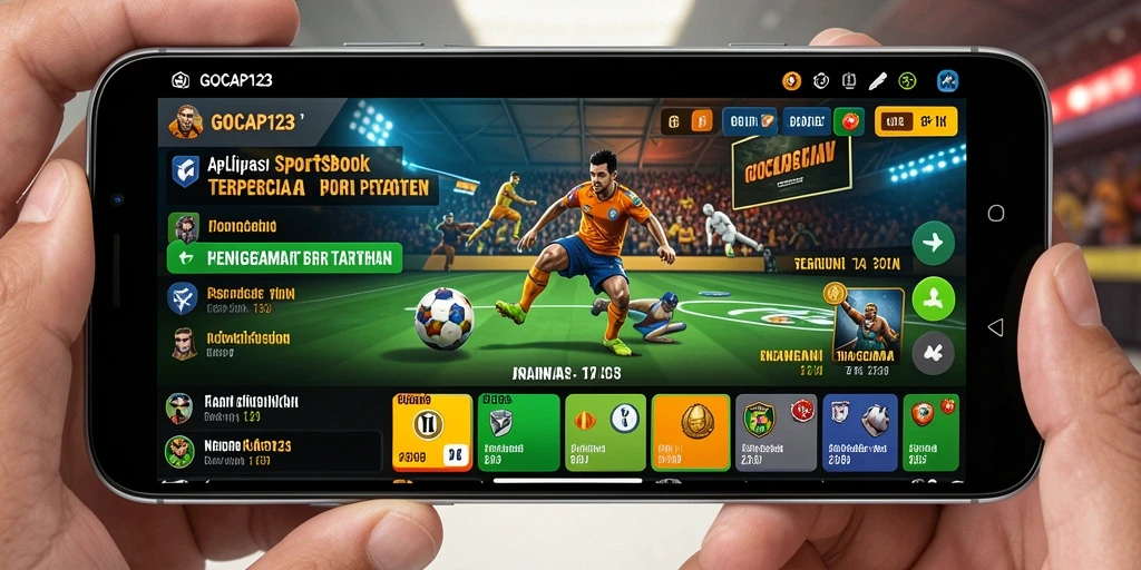 Tampilan gameplay GOCAP123 menunjukkan antarmuka yang menarik dan informatif.