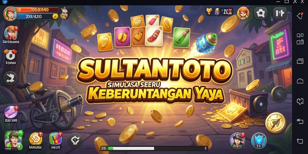 Screenshot utama SULTANTOTO yang menampilkan gameplay Simulation yang mendebarkan.
